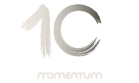 Momentum 10 year Anniversary logo