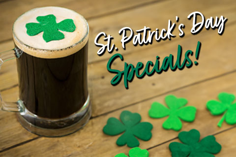St. Patrick's Day Specials image