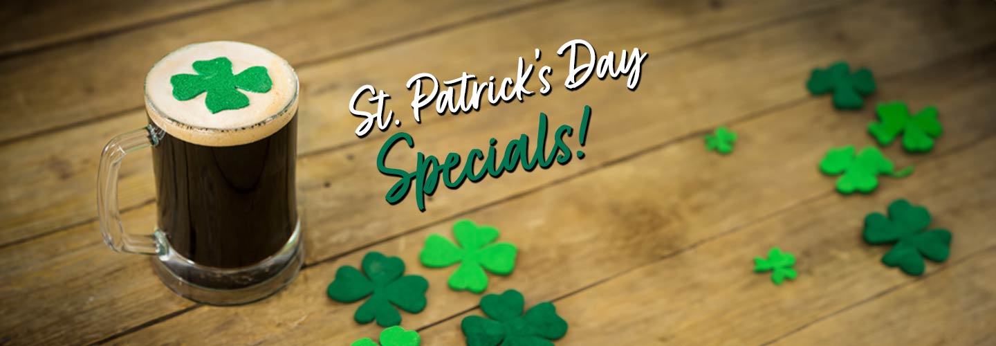 St. Patrick's Day Specials
