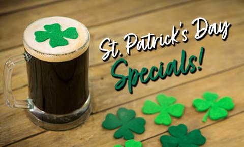 St. Patrick's Day Specials