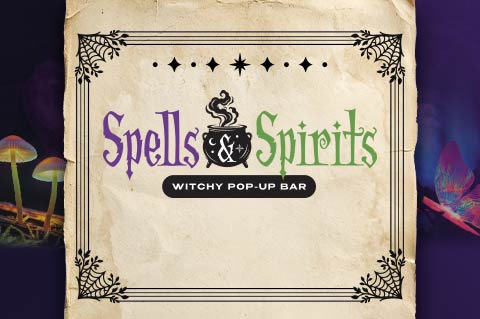spirits and spells pop up bar