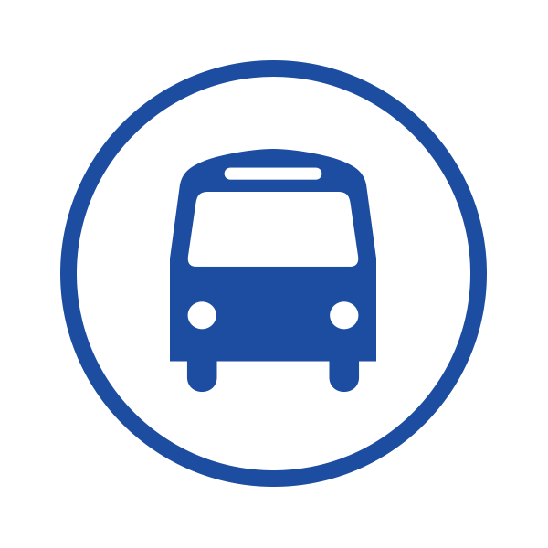 Yellow Bus Icon