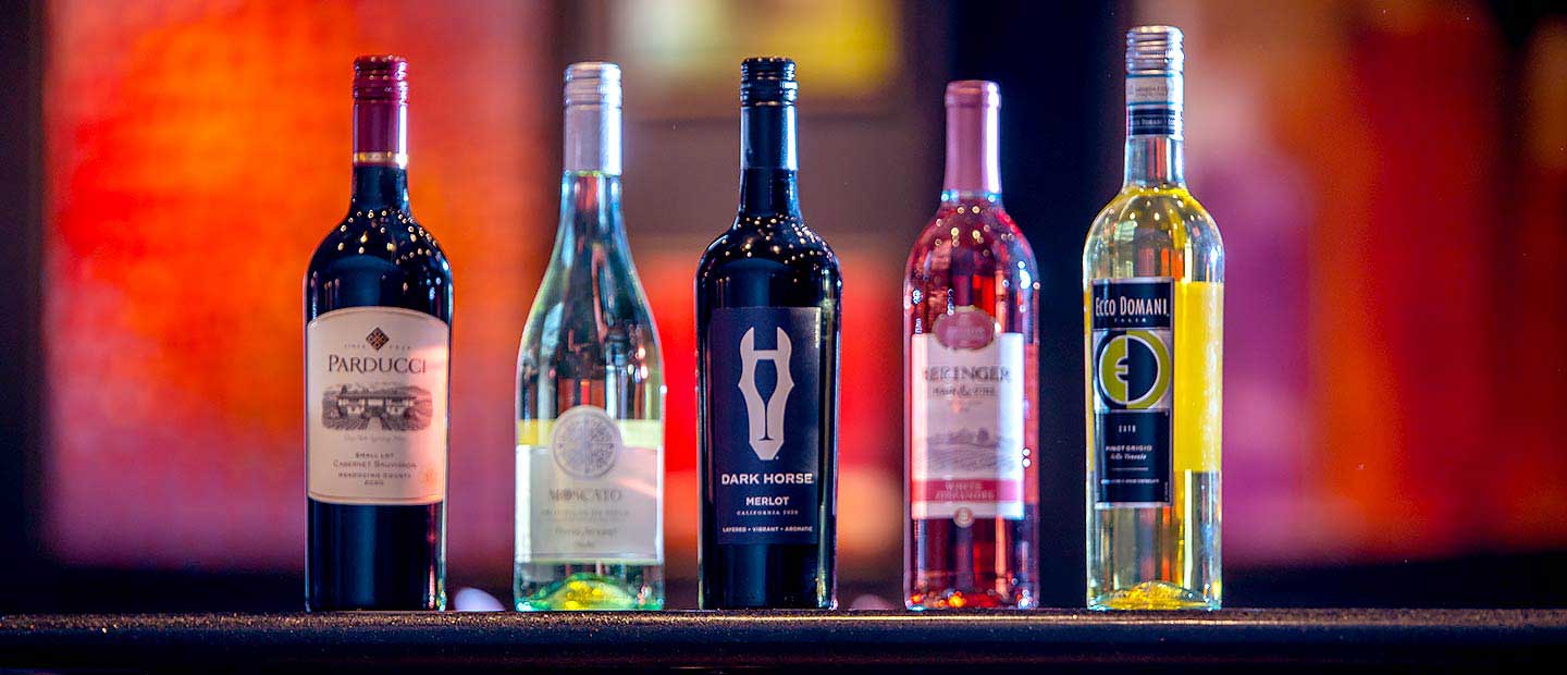 Bean and Vine Wine Selection