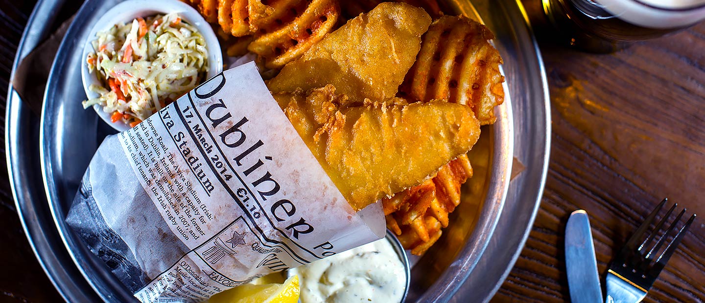 Fish and Chips at Molly O'Sheas