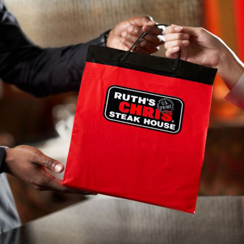 Rgtu's chris steak house bag