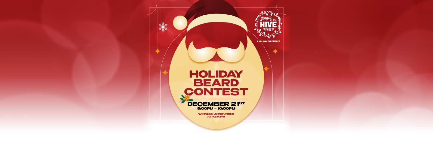 Holiday Beard and Mustache Contest