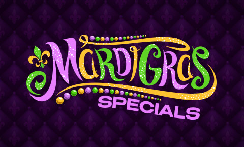 Mardi Gras Specials