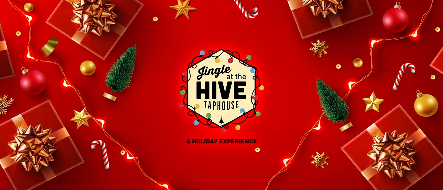 jingle at the hive: the ultimate holiday experience graphic