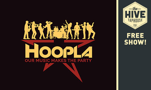 Hoopla Band Lite at the Hive logo