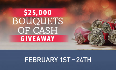 $25k Bouquets of Cash Giveaway