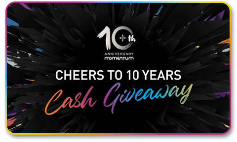 Cheers to 10 Years Cash Giveaway