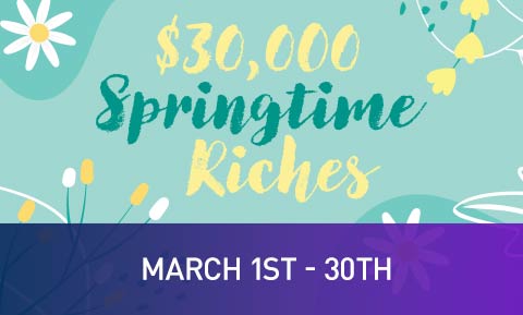 $30,000 Springtime Riches Giveaway