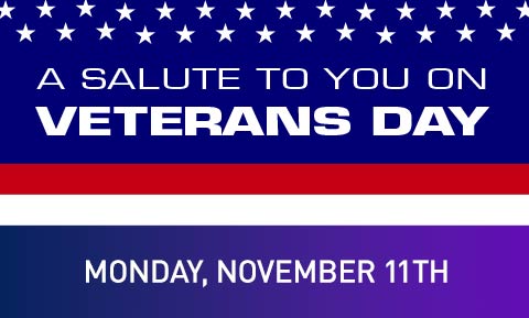 Veterans Day Specials