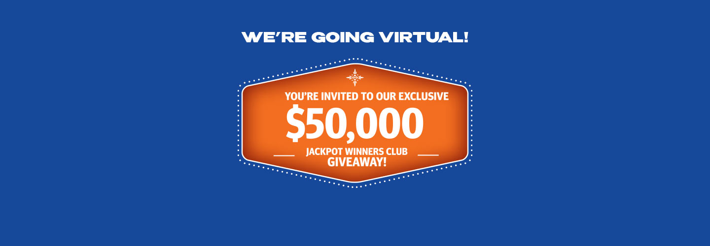 $50,000 Jackpot Winners Club Giveaway
