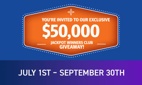 $50,000 Jackpot Winners Club Giveaway