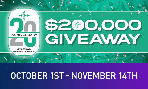 20th Anniversary $200,000 Giveaway