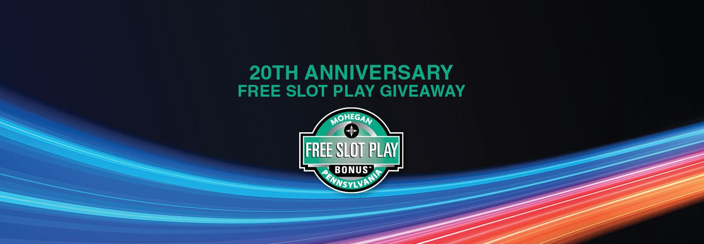20th Anniversary Free Slot Play Giveaway
