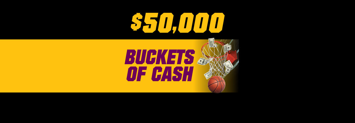 $50,000 Buckets of Cash