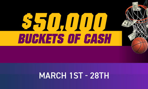 $50,000 Buckets of Cash