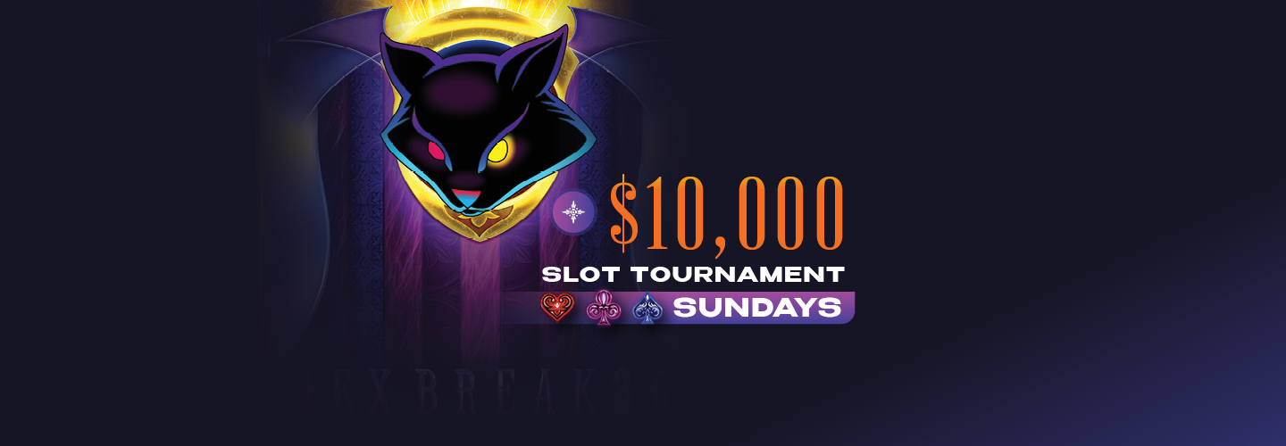 $10,000 Slot Tournament Sundays