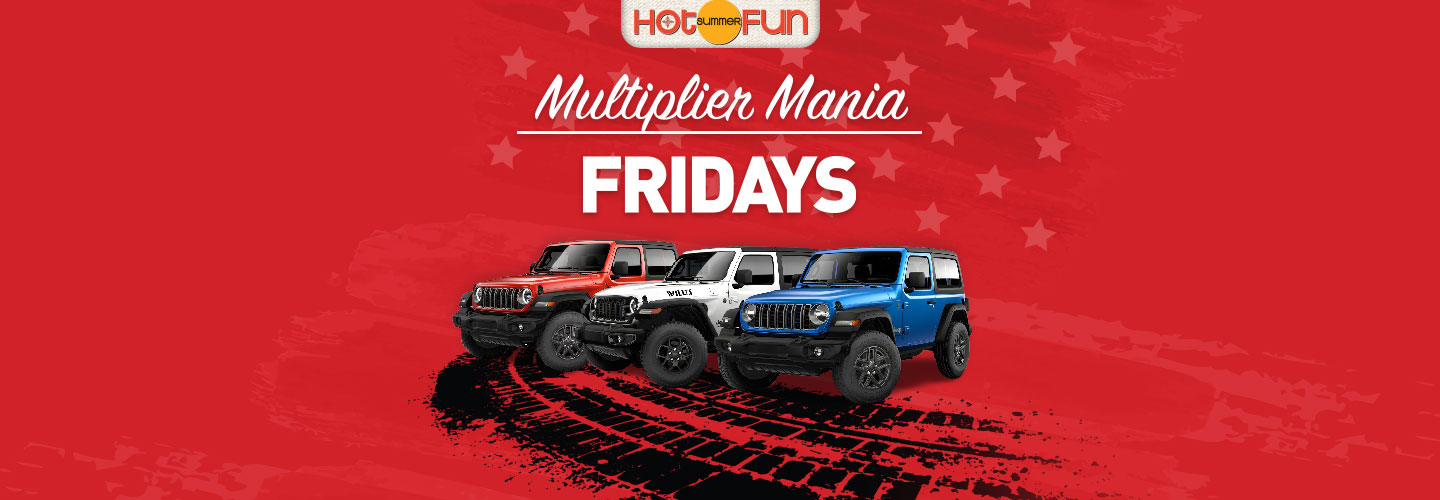 Multiplier Mania Fridays