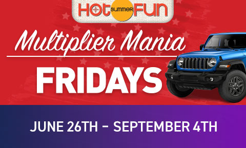Multiplier Mania Fridays