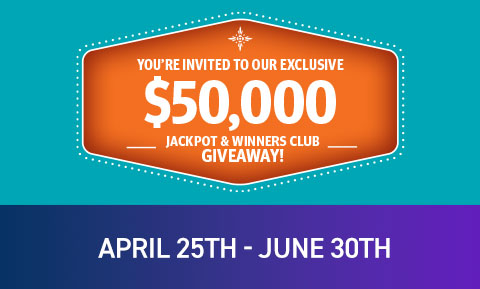 $50,000 Jackpot & Winners Club Giveaway