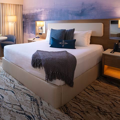 Mohegan Pennsyvania hotel room